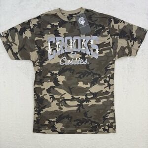 Crooks And Castles Shirt Unisex Camo‎ Streetwear Graphic T shirt Tee Size M NWT